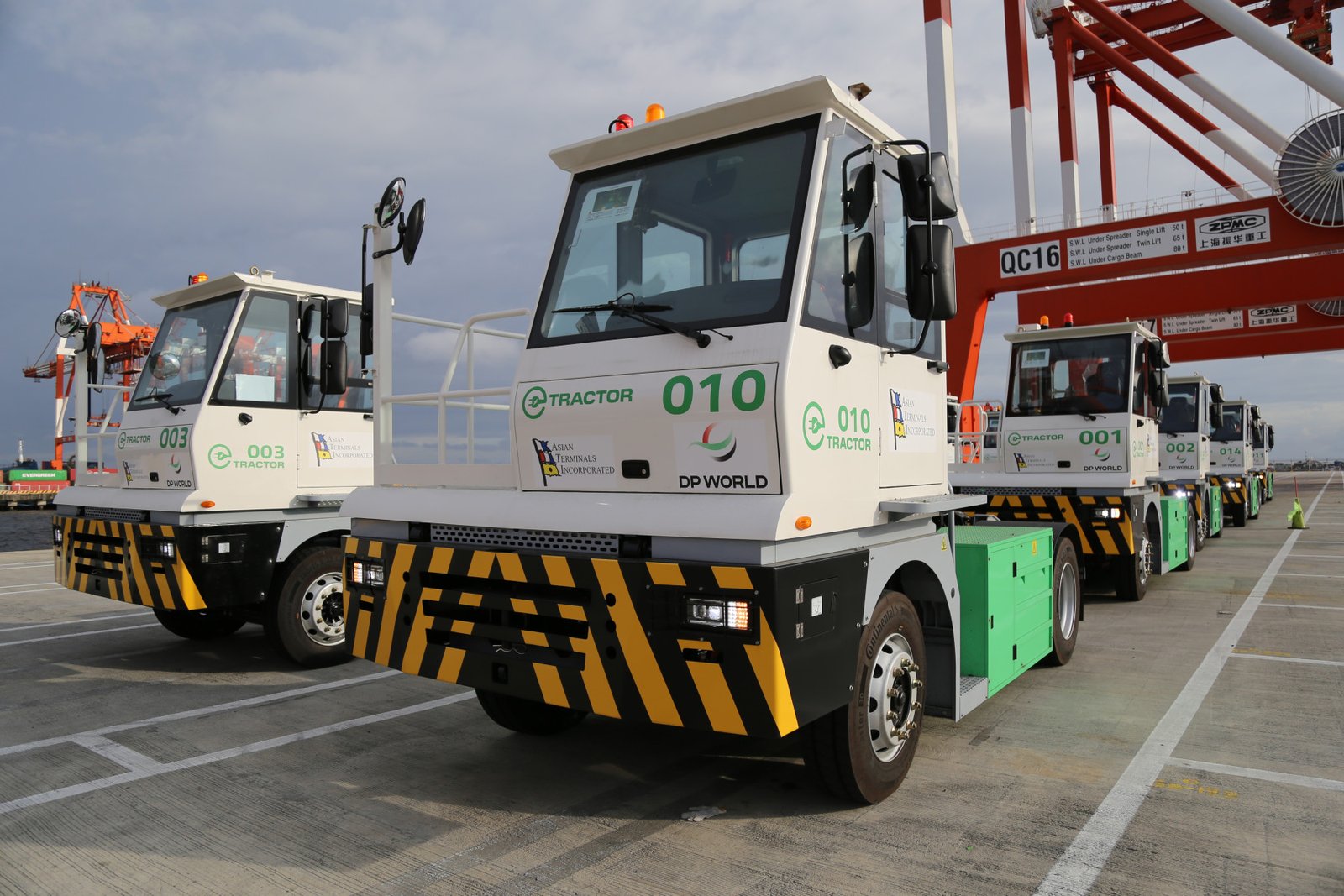 electric internal transfer vehicles (eITVs)